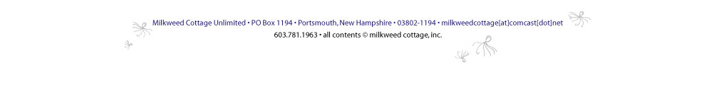 Contact Information for Milkweed Cottage
